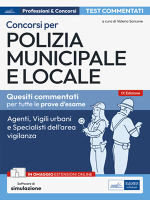 cover image of Concorsi Polizia Municipale e Locale